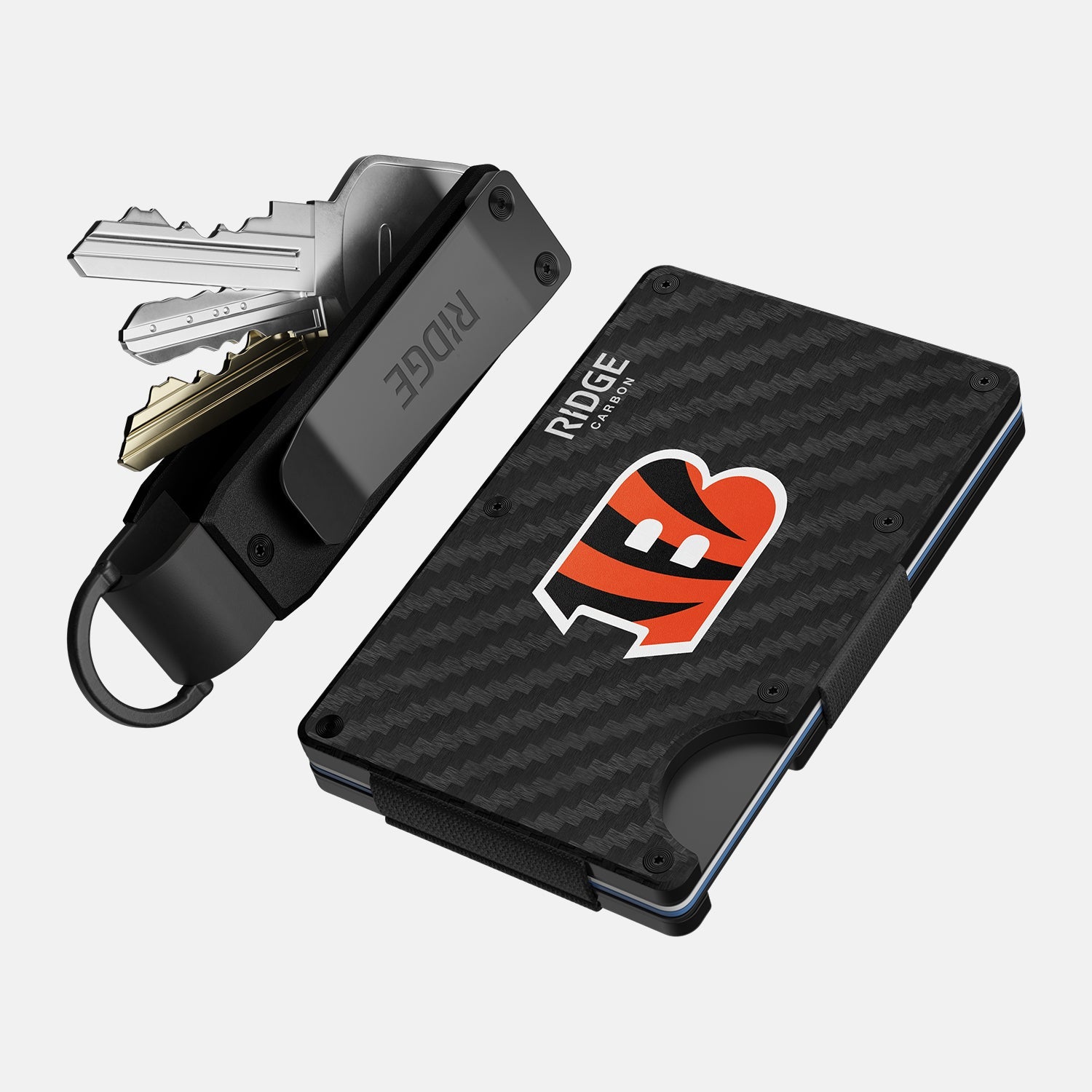 Cincinnati Bengals Carbon Fiber 3K Daily Driver Kit - Premium Car Accessories for NFL Fans & Football Enthusiasts - Perfect for Game Day, Tailgating & Showing Team Spirit