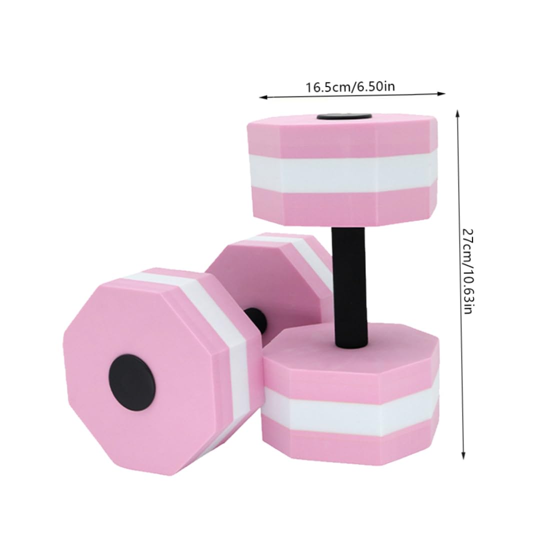 Water Dumbbells for Swimming & Pool Resistance Training - Eva Fitness Barbells for Water Aerobics & Home Workouts