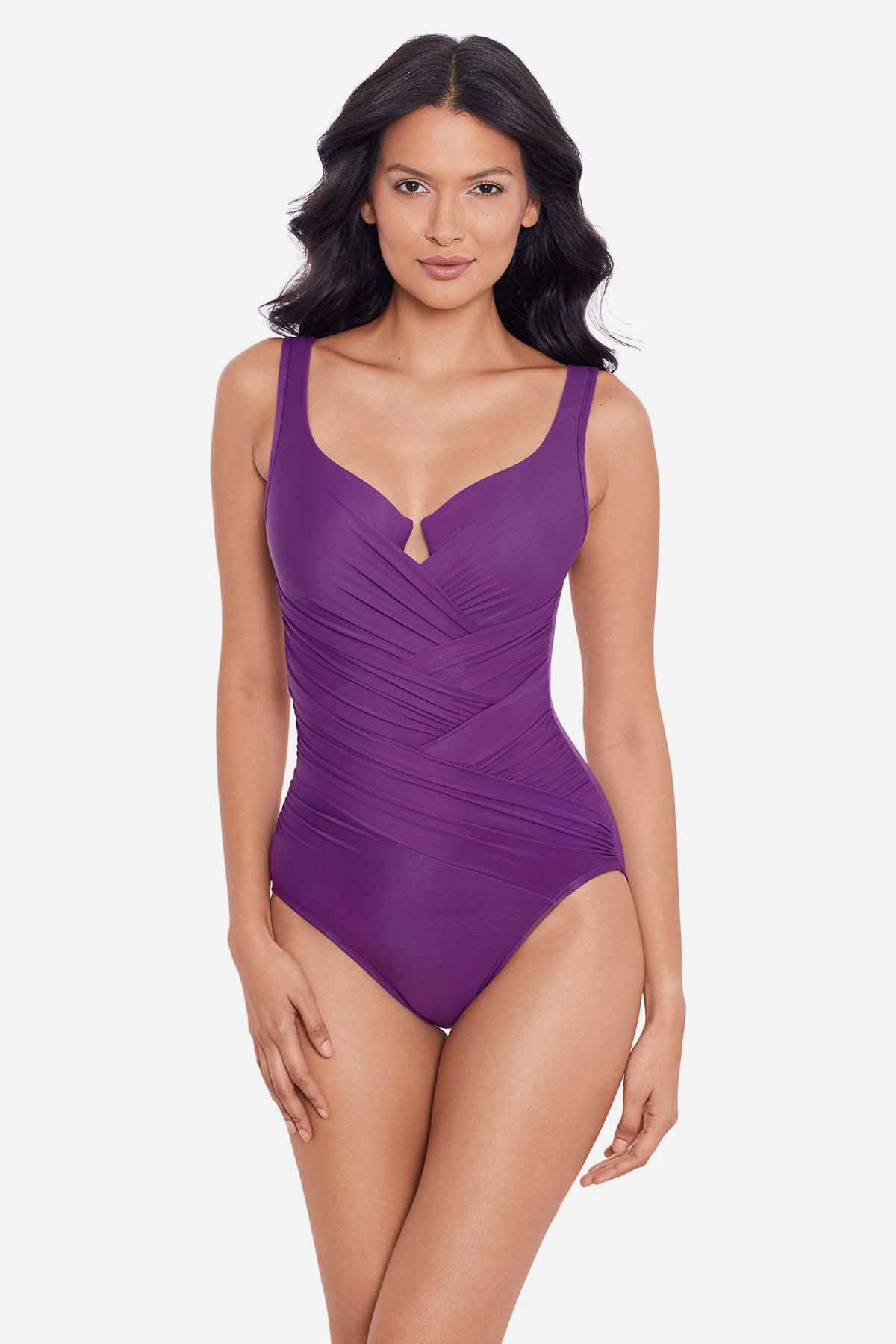 DD Cup Gandolf One Piece Swimsuit - Sexy High Waisted Bathing Suit for Women, Plus Size Swimwear - Perfect for Beach, Pool, and Summer Vacations
