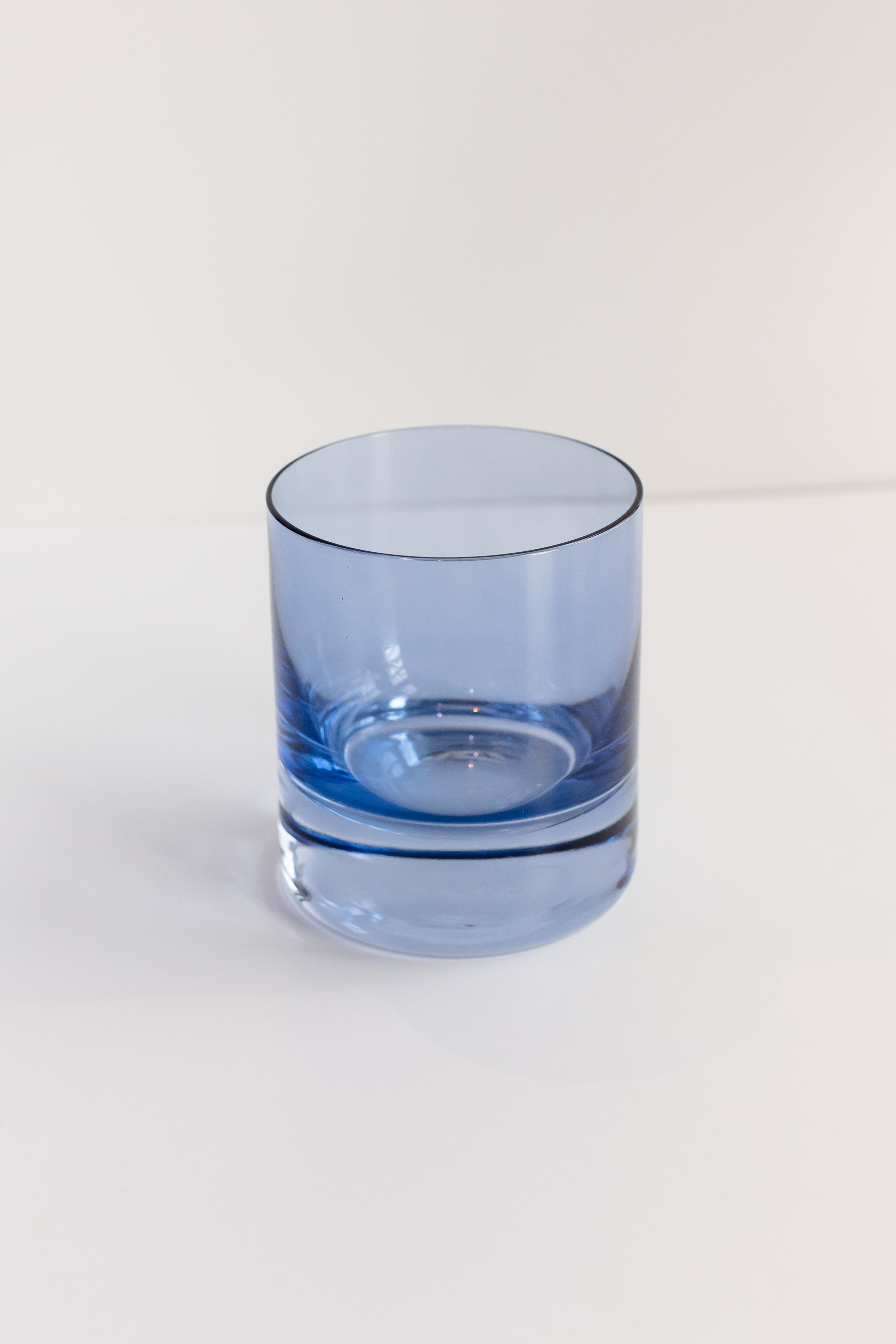 Estelle Colored Rocks Glass Set of 2 - Cobalt Blue Whiskey Glasses for Bourbon, Scotch & Cocktails - Elegant Barware for Home & Party Use