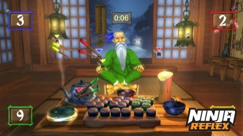 Ninja Reflex - Nintendo Wii (Renewed) - Fast-Paced Action Game for Family Fun & Reflex Training - Perfect for Parties & Kids' Skill Development