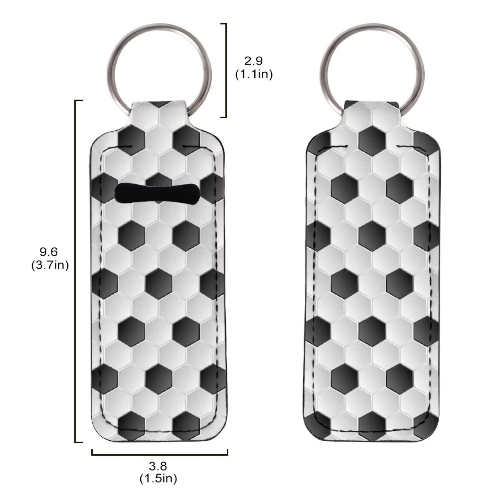 Jeiento Chapstick Holder Keychain - Lip Balm & Lip Gloss Organizer for Women & Girls - Perfect Gift for Travel, Gym & Everyday Use
