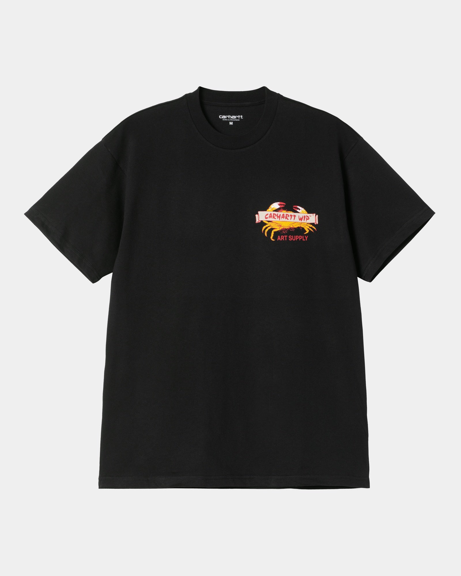 Crab Paint Graphic T-Shirt for Men & Women | Black Cotton Tee | Casual Wear, Street Style, Gift Idea