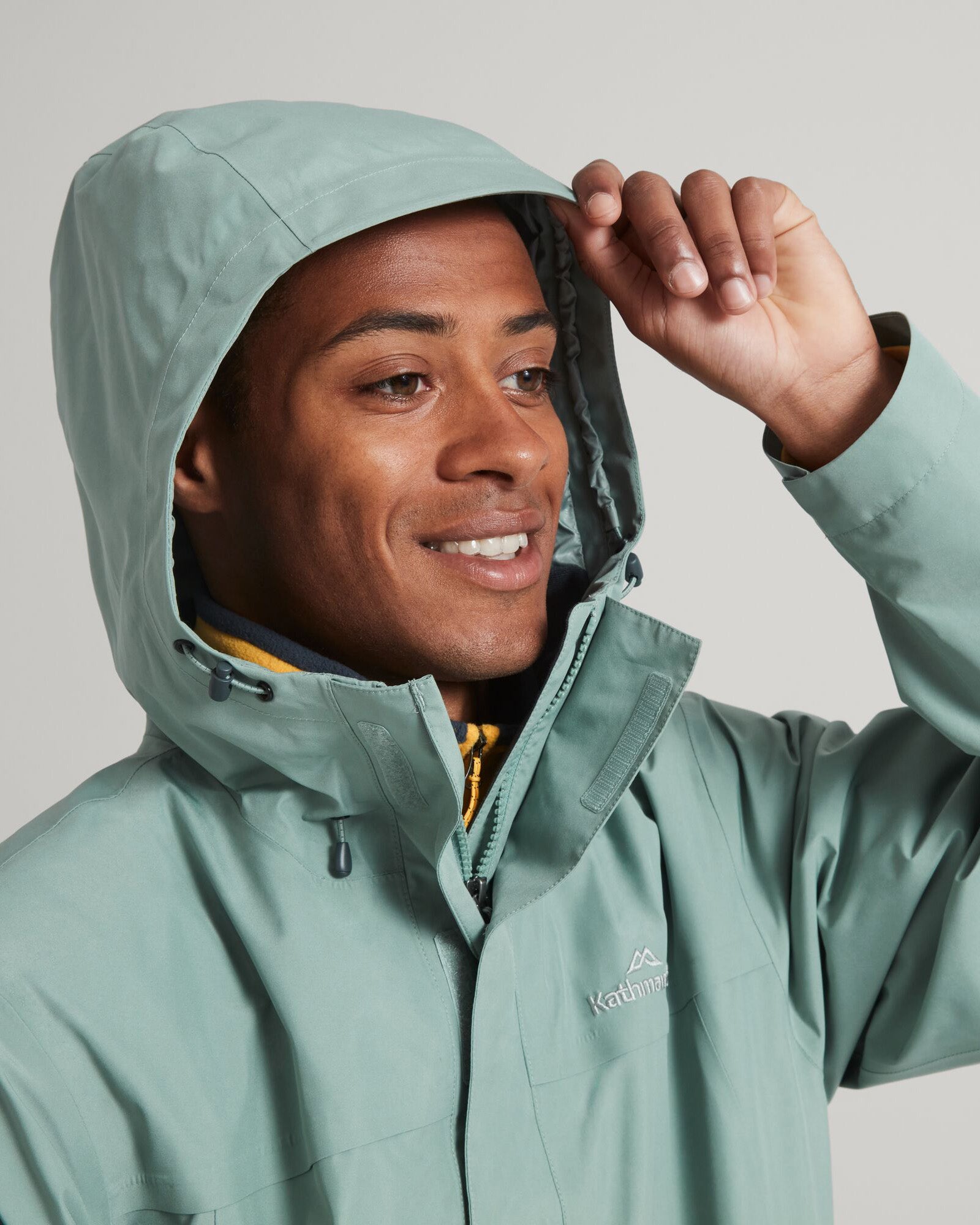 Men's Bealey GORE-TEX® Waterproof Rain Jacket - Lightweight Windproof Outdoor Coat for Hiking, Camping & Travel