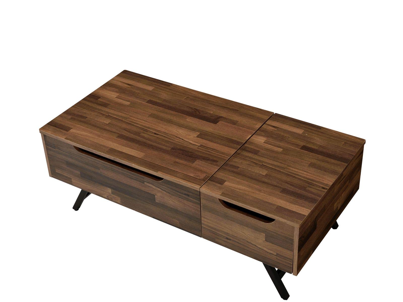 Knocbel Lift Top Coffee Table with Hidden Storage - 48