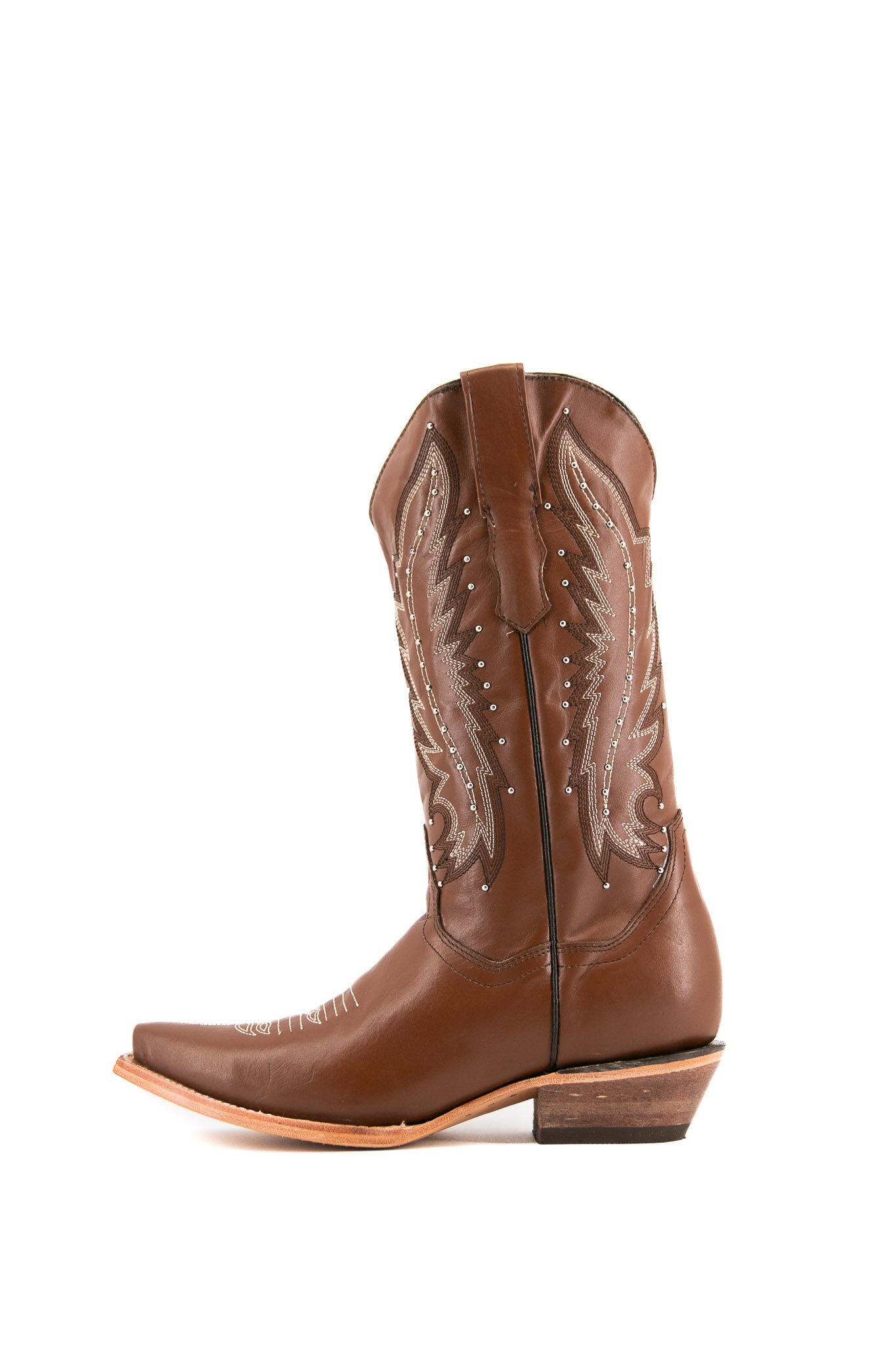 Lucero Snip Toe Cowgirl Boots for Women - Western Style Ankle Boots with Pointed Toe & Leather Upper - Perfect for Country Dancing, Rodeo, and Casual Outfits