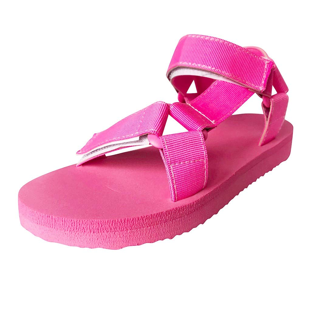Women's Wide Width Wedge Sandals with Ankle Buckle - 2020 Fashion Summer Beach Sandals, Open Toe Espadrille Platform Shoes for Walking, Travel & Outdoor Activities