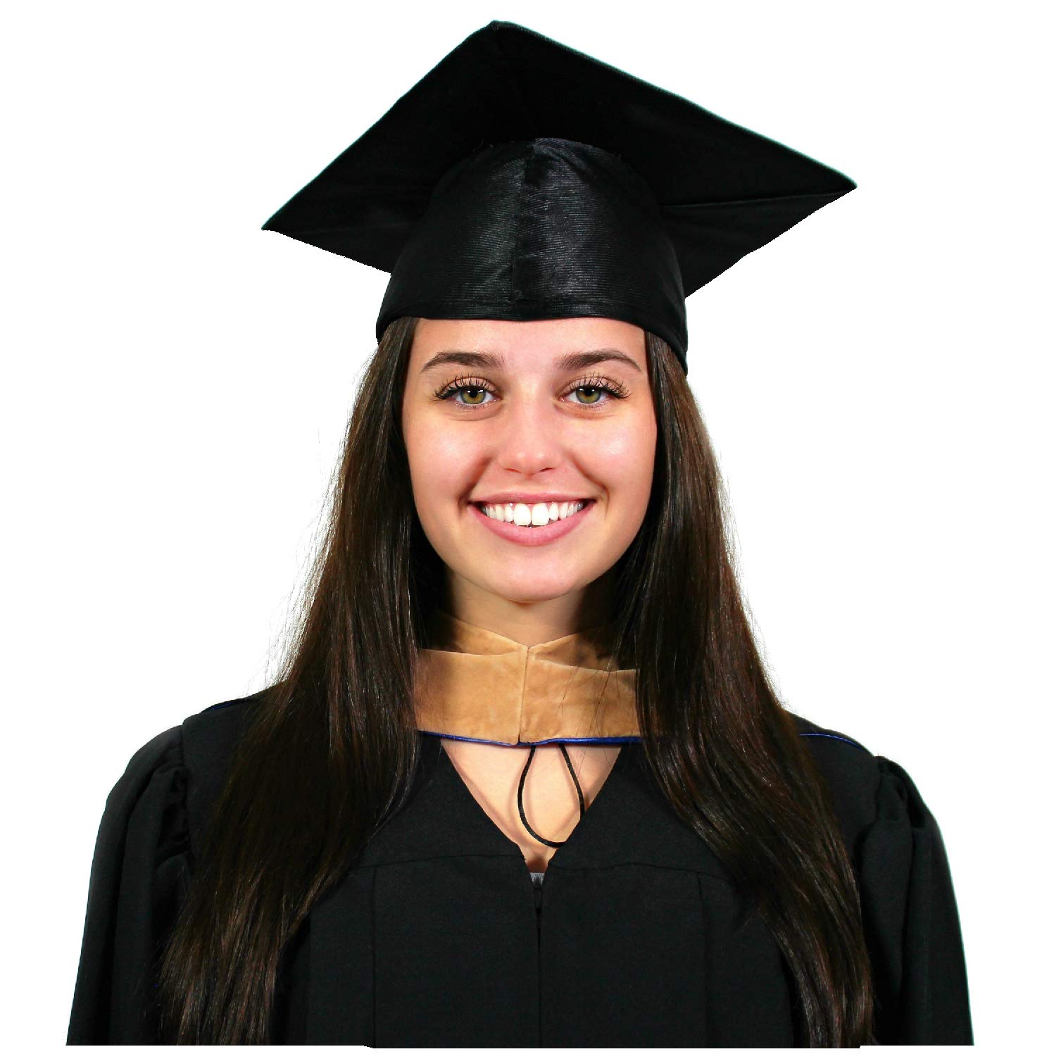 Master's Graduation Cap, Gown & Hood Set - Complete Black Academic Regalia for Masters Degree Ceremony | Perfect for Graduation Photos, Commencement & Academic Events