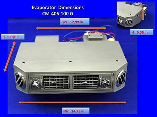 12V Universal Under-Dash Heater with Speed Switch - Compact Car & Truck Heating Solution for Winter Comfort | Ideal for Defrosting & Cabin Warming