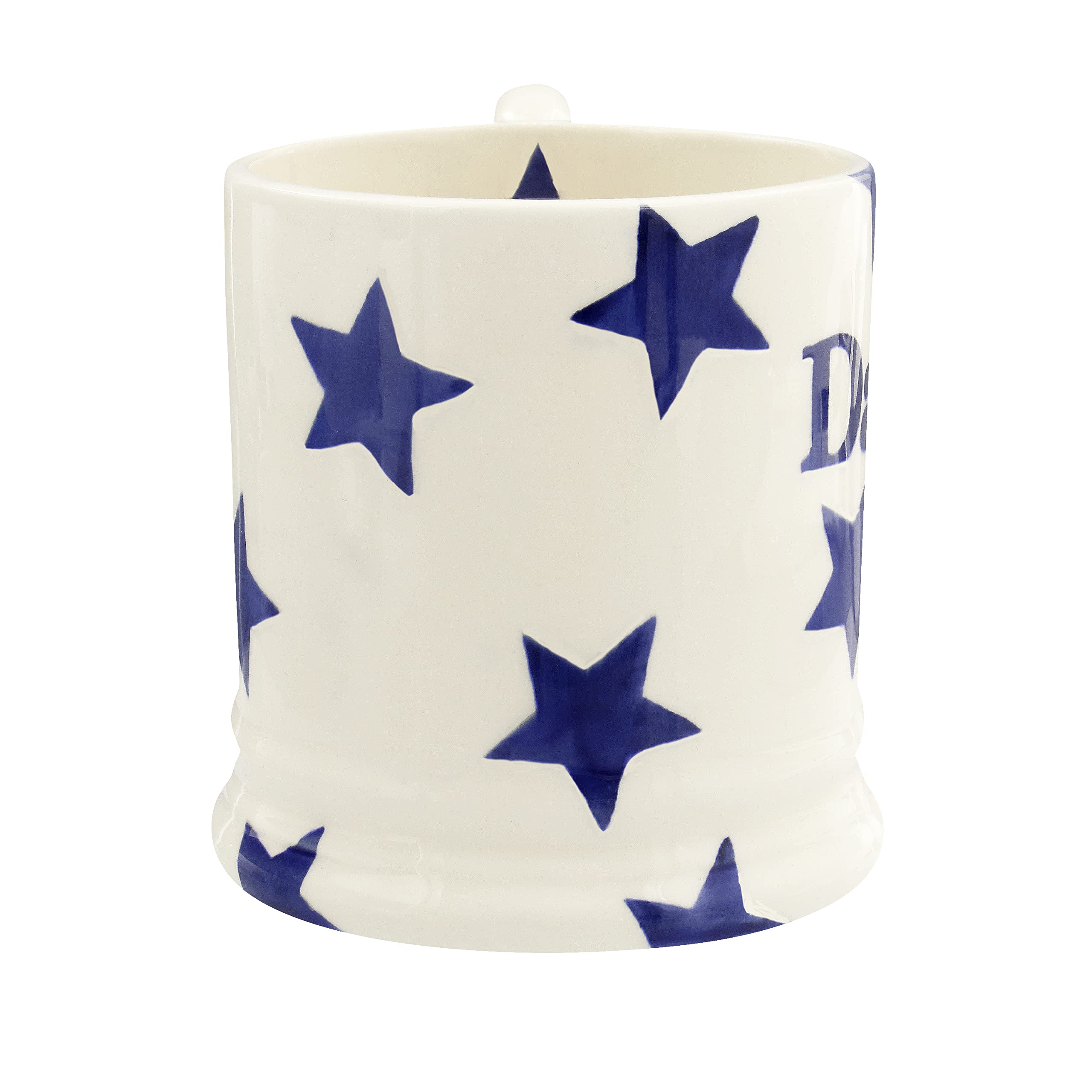 Emma Bridgewater Tazza Grande 300ml Coffee Mug - Original Papa Design, Unique Breakfast Cup for Coffee, Cappuccino & Tea - Perfect for Home, Office & Gifts