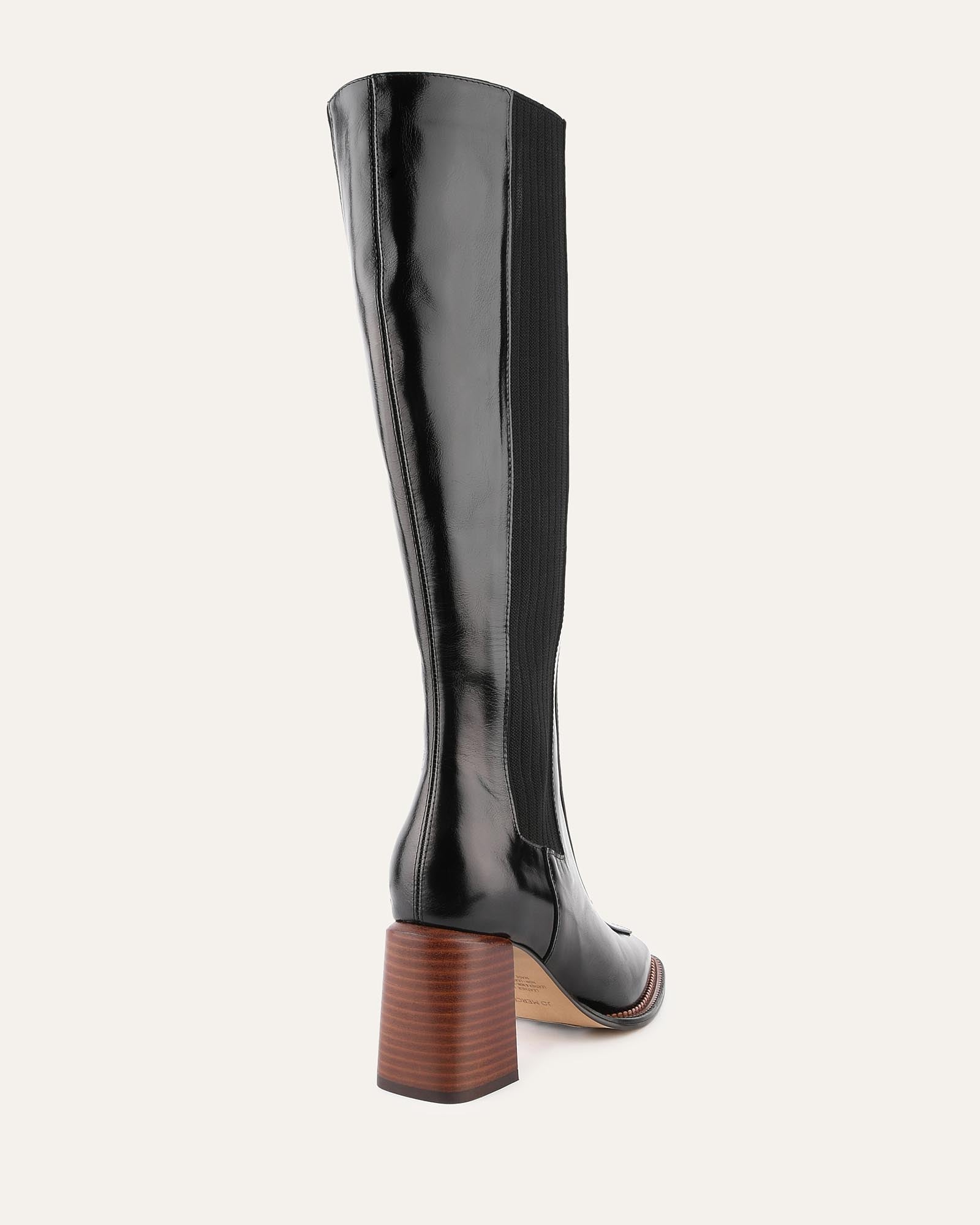 Divine Knee High Boots for Women - Black Leather Boots for Fashion & Comfort - Perfect for Office, Party & Winter Outfits