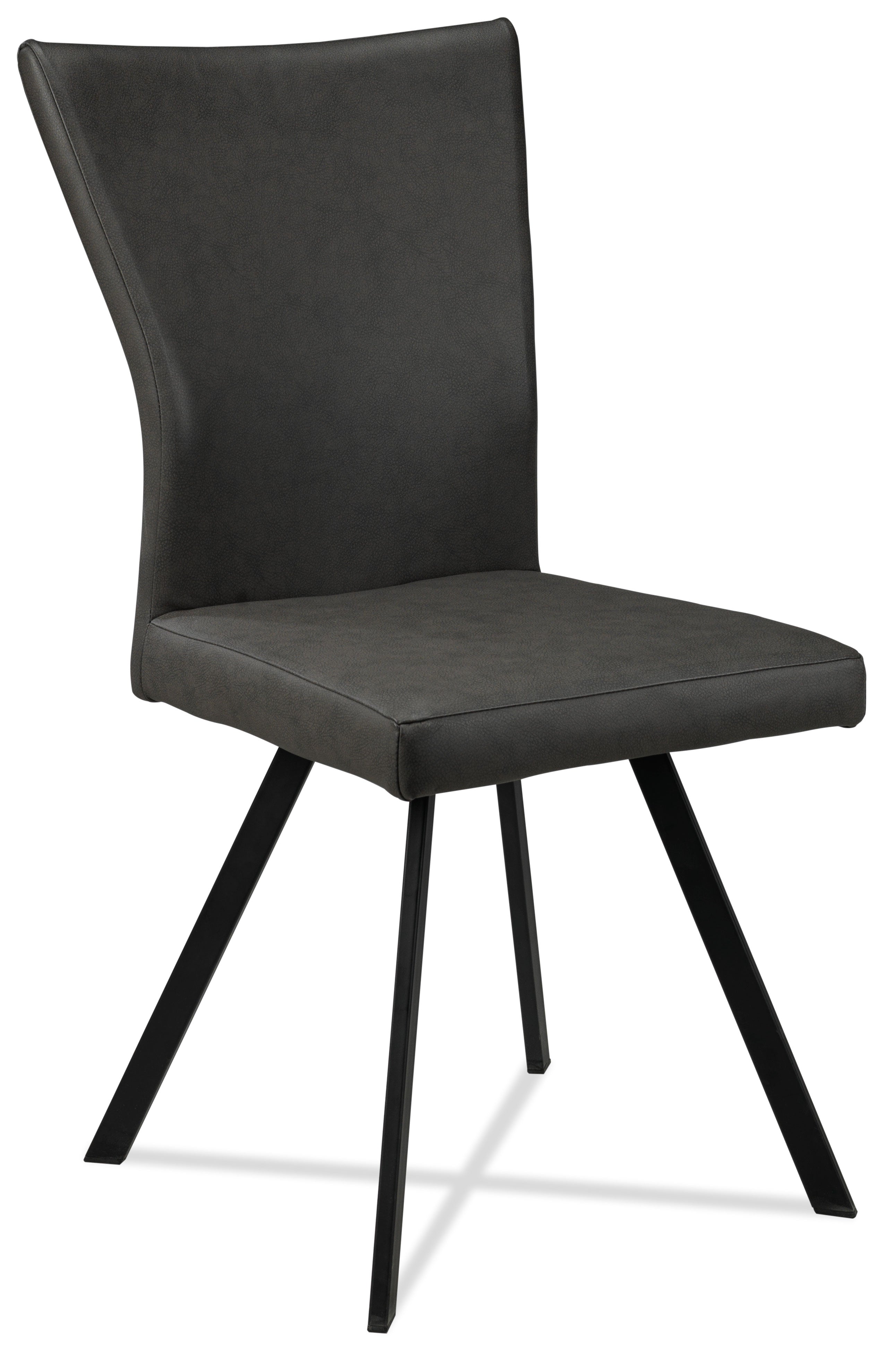 Stylish Grey Chuck Side Chair - Modern Accent Chair for Dining Room, Living Room & Office - Comfortable & Durable Seating Solution