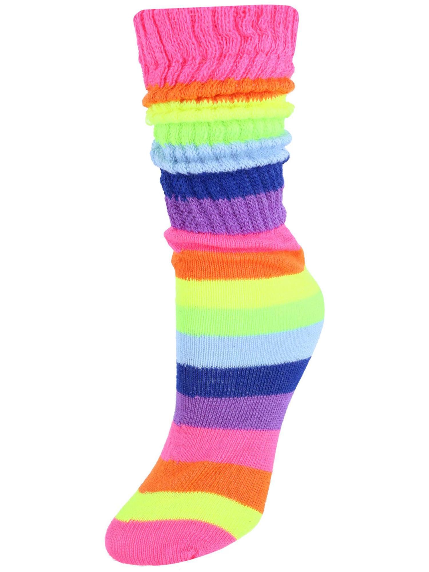 CTM® Women's Super Soft Slouch Socks - Cozy Knit Crew Socks for Lounge & Sleep - Perfect for Relaxing at Home, Yoga & Cold Weather (1 Pair)