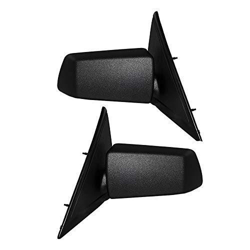 New Pair of Power Door Mirrors Compatible with 2002-2005 GMC Envoy SLE - GM1320129, 15977933, 15977934 - Replacement Side View Mirrors for Enhanced Safety and Visibility