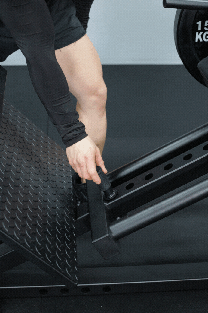 Body Iron Compact Leg Press & Calf Raise Machine - Home Gym Strength Training Equipment for Leg Workouts | Perfect for Small Spaces & Home Fitness