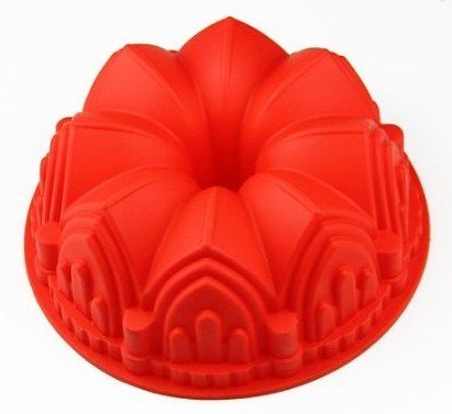 Allforhome Big Crown Silicone Cake Baking Molds - 6 Inch Round Cake Pan Set for Birthday, Wedding & Party Desserts - Non-Stick Bakeware for DIY Cakes, Cupcakes & Pastries - Perfect for Home Baking and Professional Use