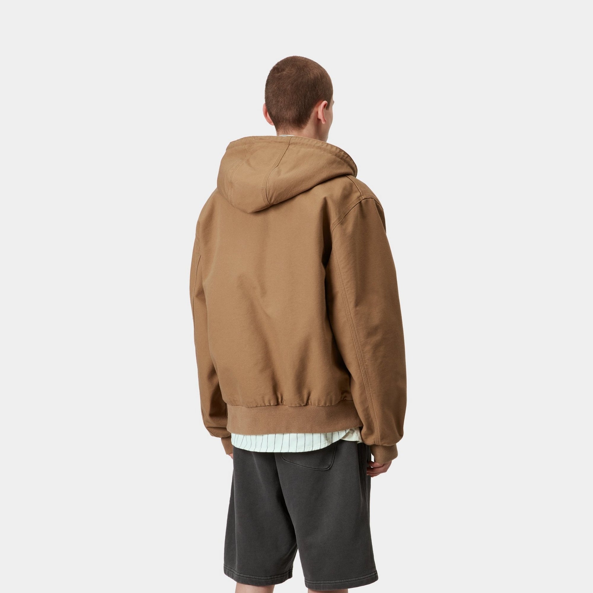 OG Active Jacket for Men & Women - Lightweight Spring Windbreaker with Hamilton Brown Rinsed Finish | Perfect for Outdoor Activities, Hiking & Casual Wear