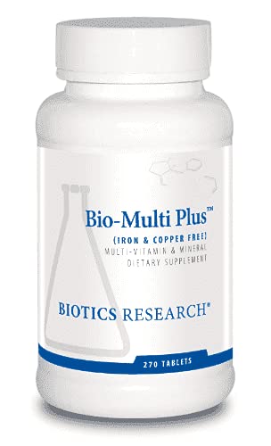 Bio-Multi Plus™ Iron & Copper Free Multivitamin - 270 Tablets for Daily Immune Support & Energy Boost | Perfect for Active Lifestyles & Wellness Routines