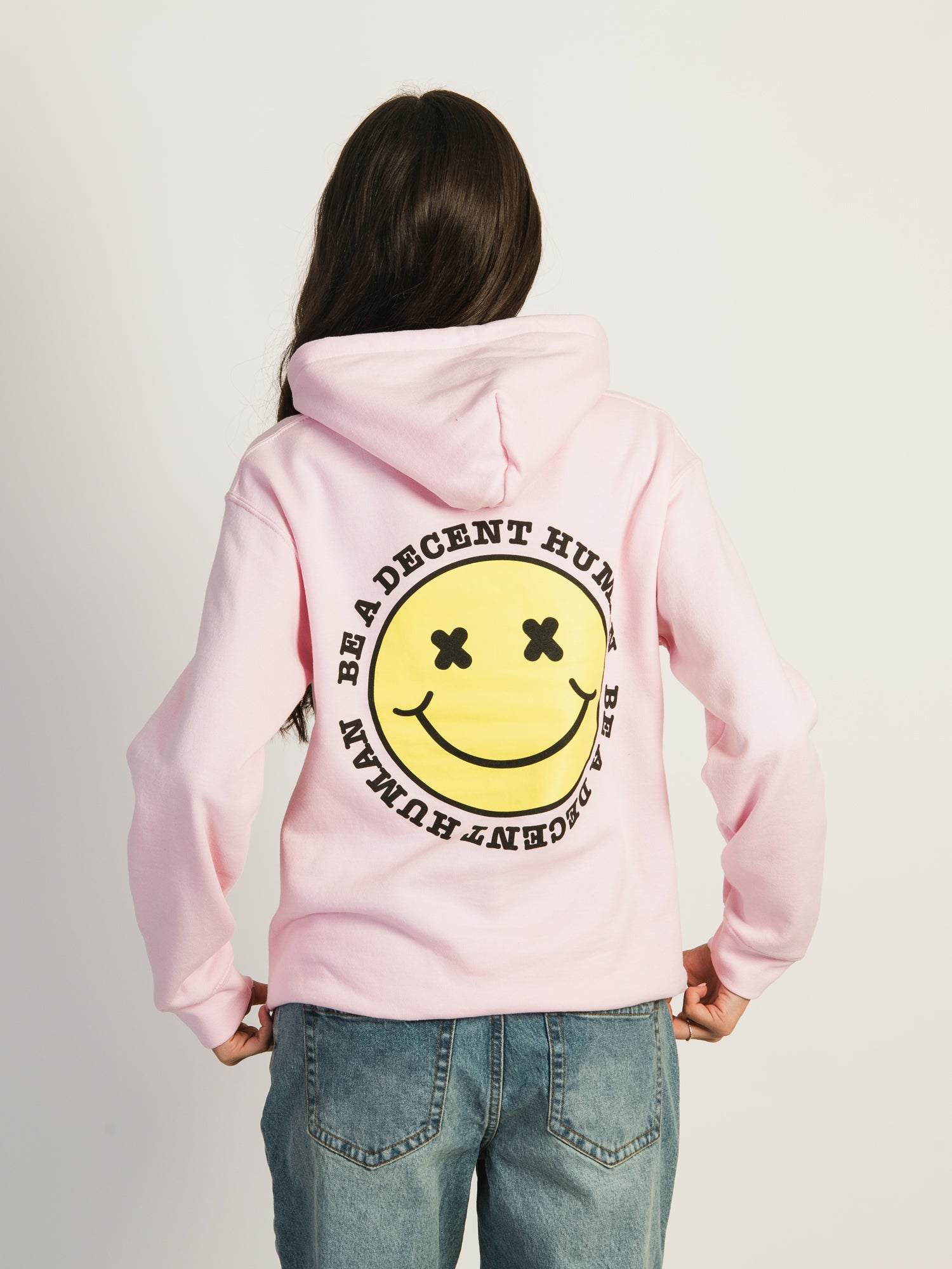 Barstool Sports 'Be A Decent Human' Pullover Hoodie - Comfortable & Stylish Men's Sweatshirt for Casual Wear, Gym, and Outdoor Activities