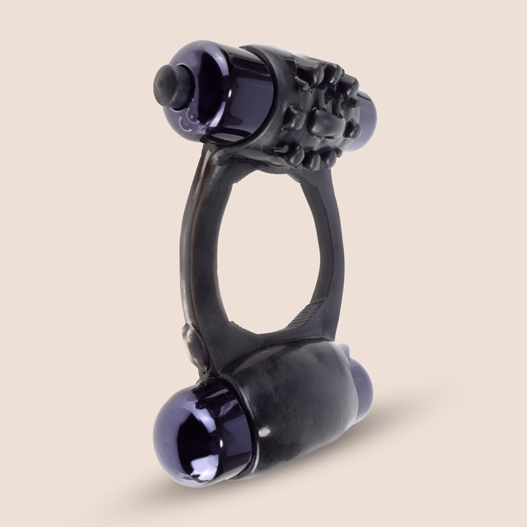 Fantasy C Ringz Duo Vibrating Cock Ring for Couples - Double Bullet Penis Ring for Enhanced Pleasure | Perfect for Foreplay, Couples Play & Spicing Up Your Sex Life