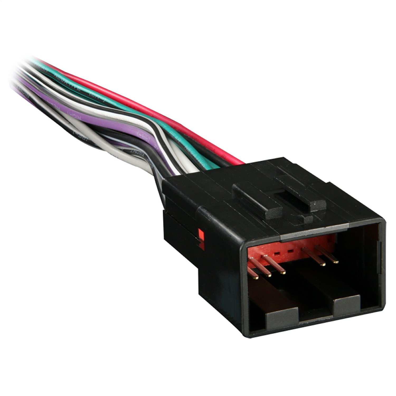 Metra 70-1771 16 Pin Radio Wiring Harness for Ford Lincoln Mazda 1998-Up Vehicles - Car Stereo Installation & Audio System Upgrade