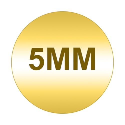 K-5MM-Yellow Gold Color