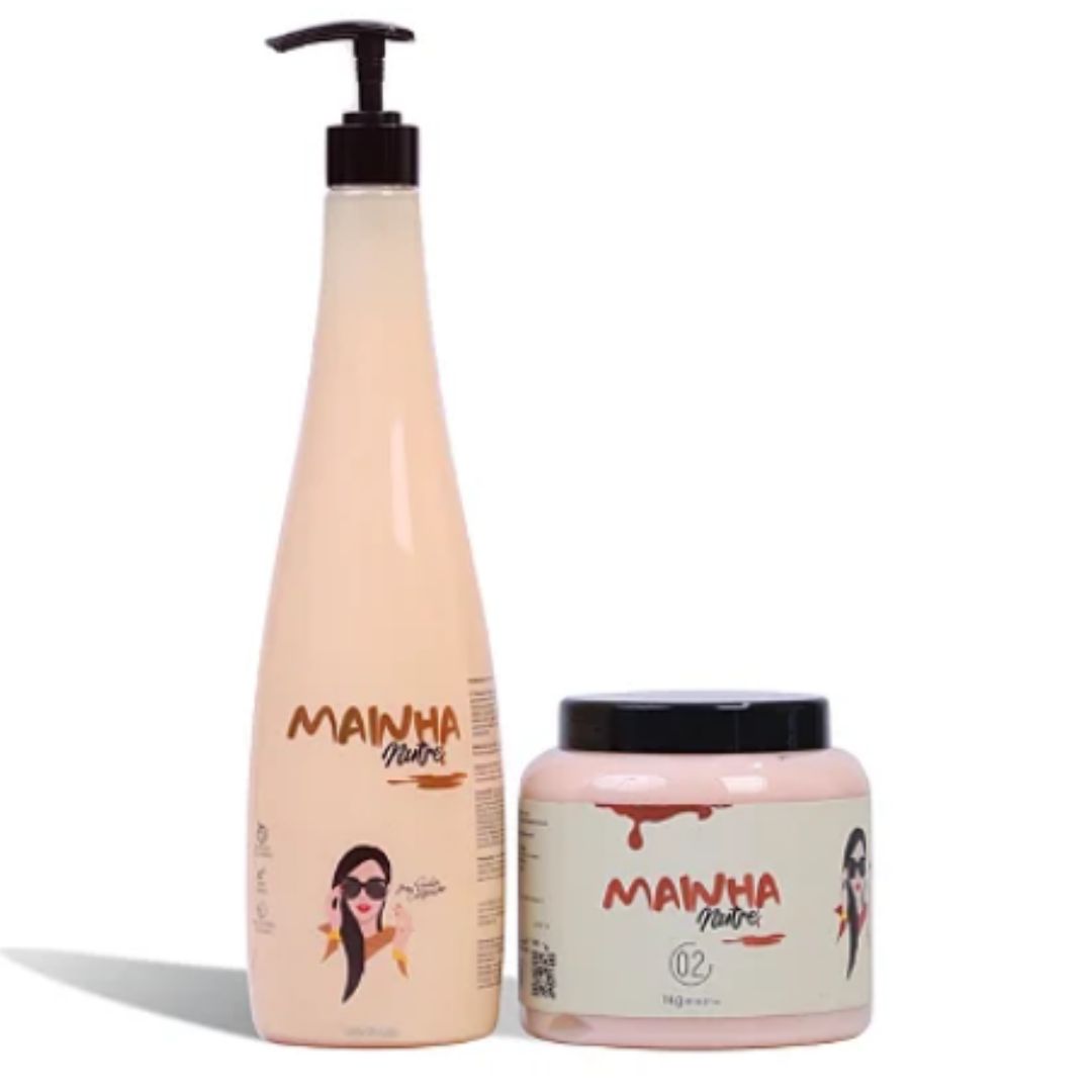 Ana Paula Carvalho Nourishing Home Care Kit - 2 Pack (33.8 fl oz Each) for Hair & Skin Hydration | Perfect for Daily Moisturizing Routine & Spa Day at Home