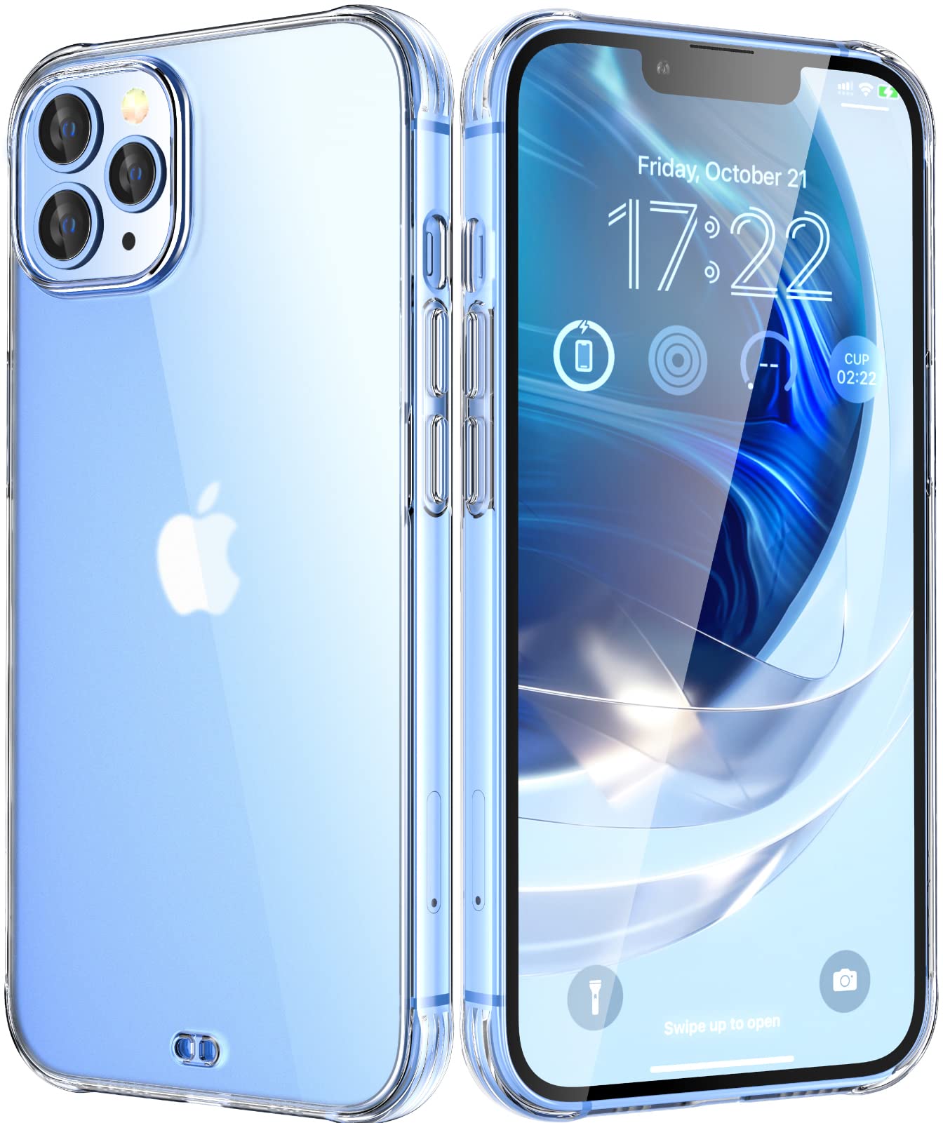 ORIbox Clear iPhone 11 Pro Max Case - Translucent Matte Protective Cover with Soft Edges | Lightweight Slim Design for Women, Men & Kids | Perfect for Everyday Use, Work & School