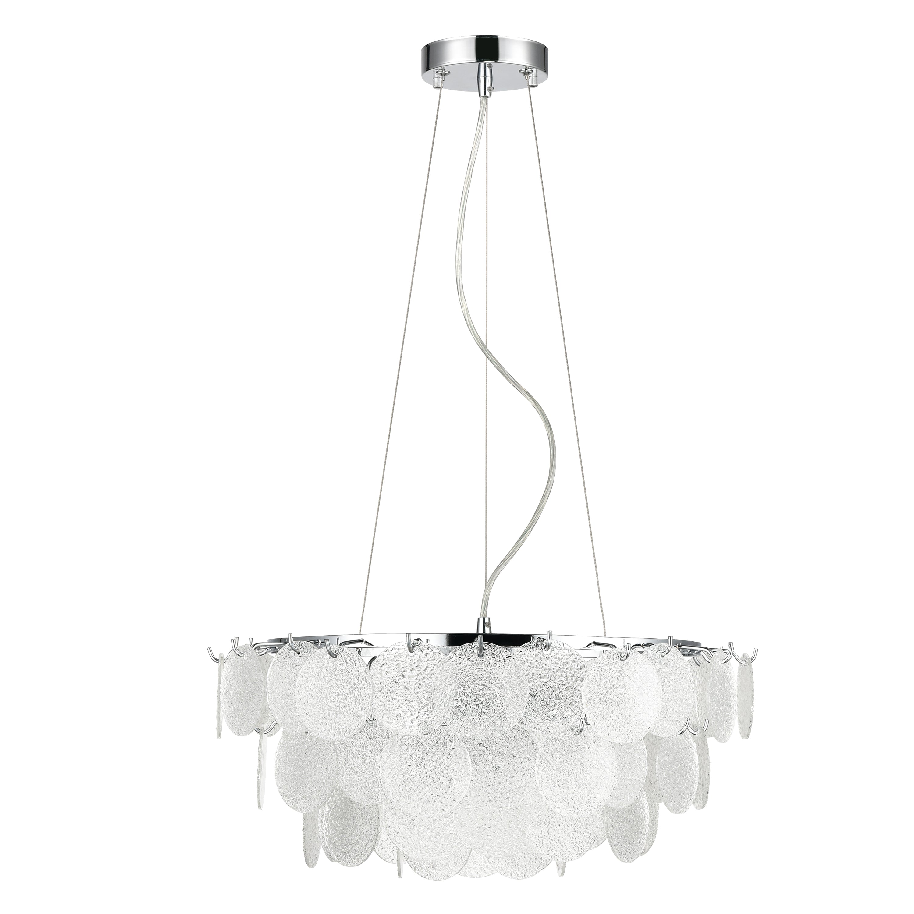 Elegant Crystal Chandelier Lighting Fixture - Modern Ceiling Light for Dining Room, Bedroom & Living Room Decor | Perfect for Home, Wedding & Luxury Interior Design