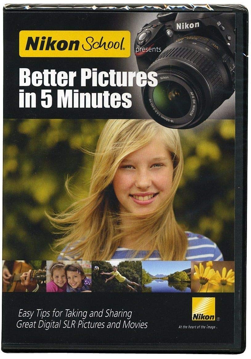Nikon School DVD - Learn Better Photography in 5 Minutes | Perfect for Beginners & Hobbyists | Home Learning & Photography Classes