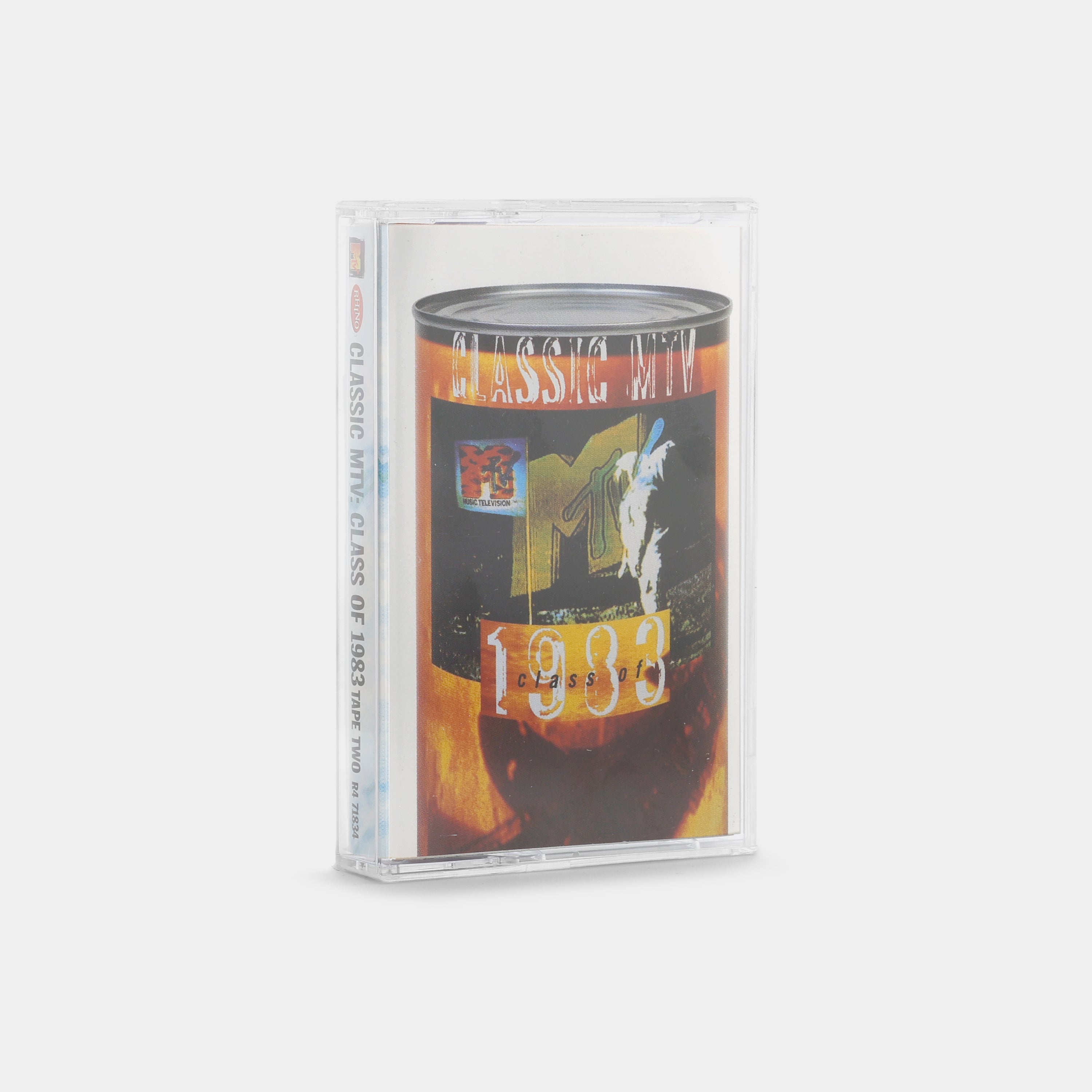 Vintage Classic MTV: Class of 1983 (Tape Two) Cassette Tape - Retro Music Collectible for 80s Nostalgia & Vinyl Enthusiasts - Perfect for Home Decor, Music Lovers & Vintage Gift Giving