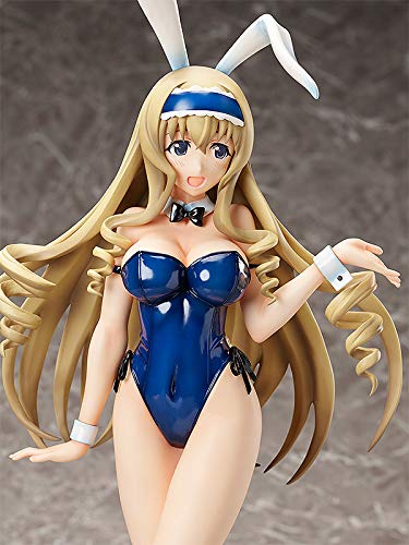 FREEing 1:4 Scale Cecilia Alcott Bare Leg Bunny Version PVC Figure - Anime Collectible, Perfect for Display & Gifting