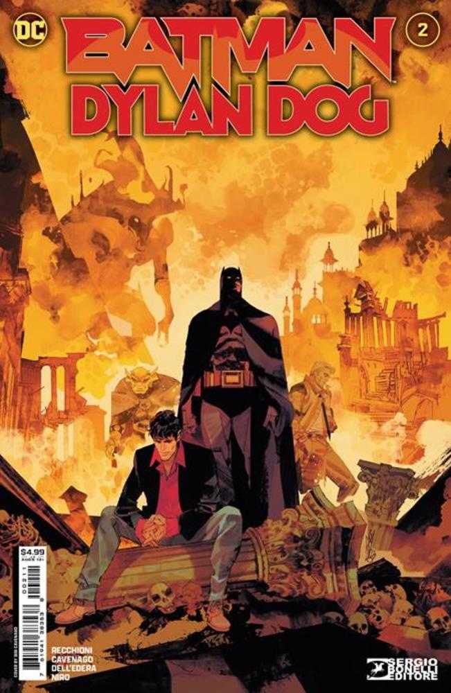 Batman Dylan Dog #2 (Of 3) Cover A Gigi Cavenago - Limited Edition Comic Book for Collectors & Fans | Perfect for DC Comics Enthusiasts & Graphic Novel Lovers