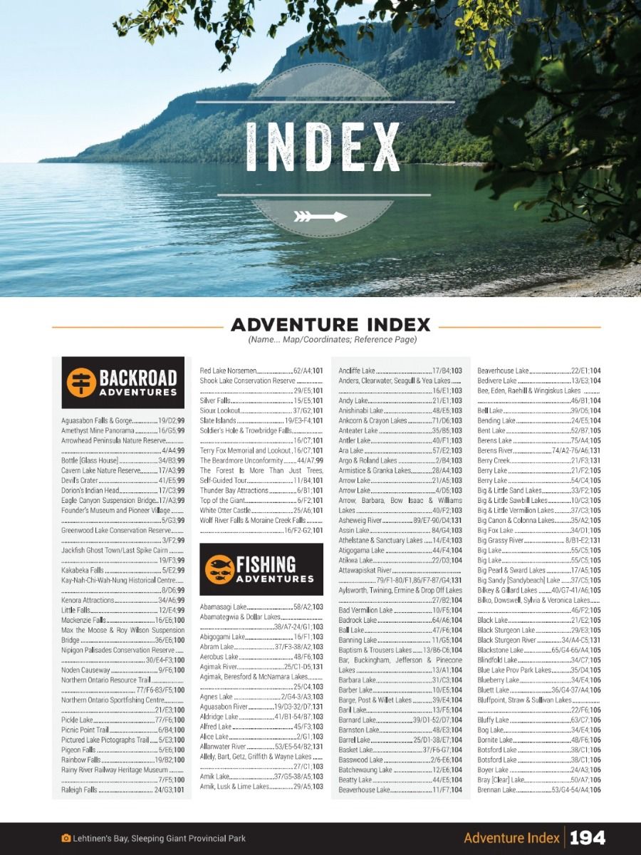 Backroad Mapbooks Northwestern Ontario 5th Edition - Detailed Outdoor Adventure Maps for Hiking, Camping & Fishing in Canada's Wilderness | Perfect for Road Trips & Off-Road Exploration