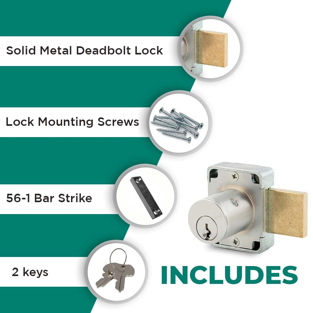 100DR Deadbolt Lock - 7/8