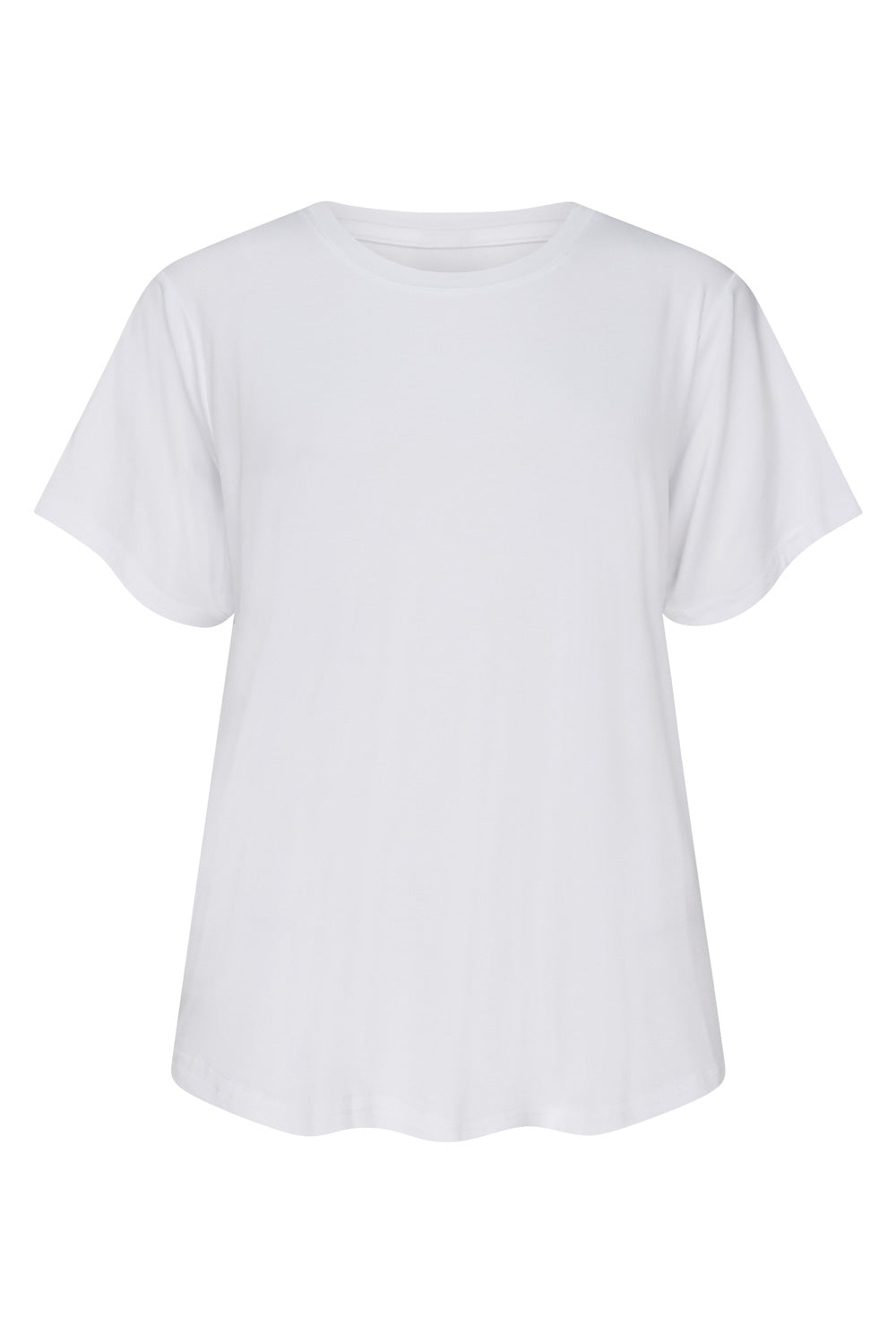 Classic Bamboo Cotton T-Shirt for Men - Soft Breathable White Tee - Eco-Friendly Casual Wear for Everyday & Outdoor Activities