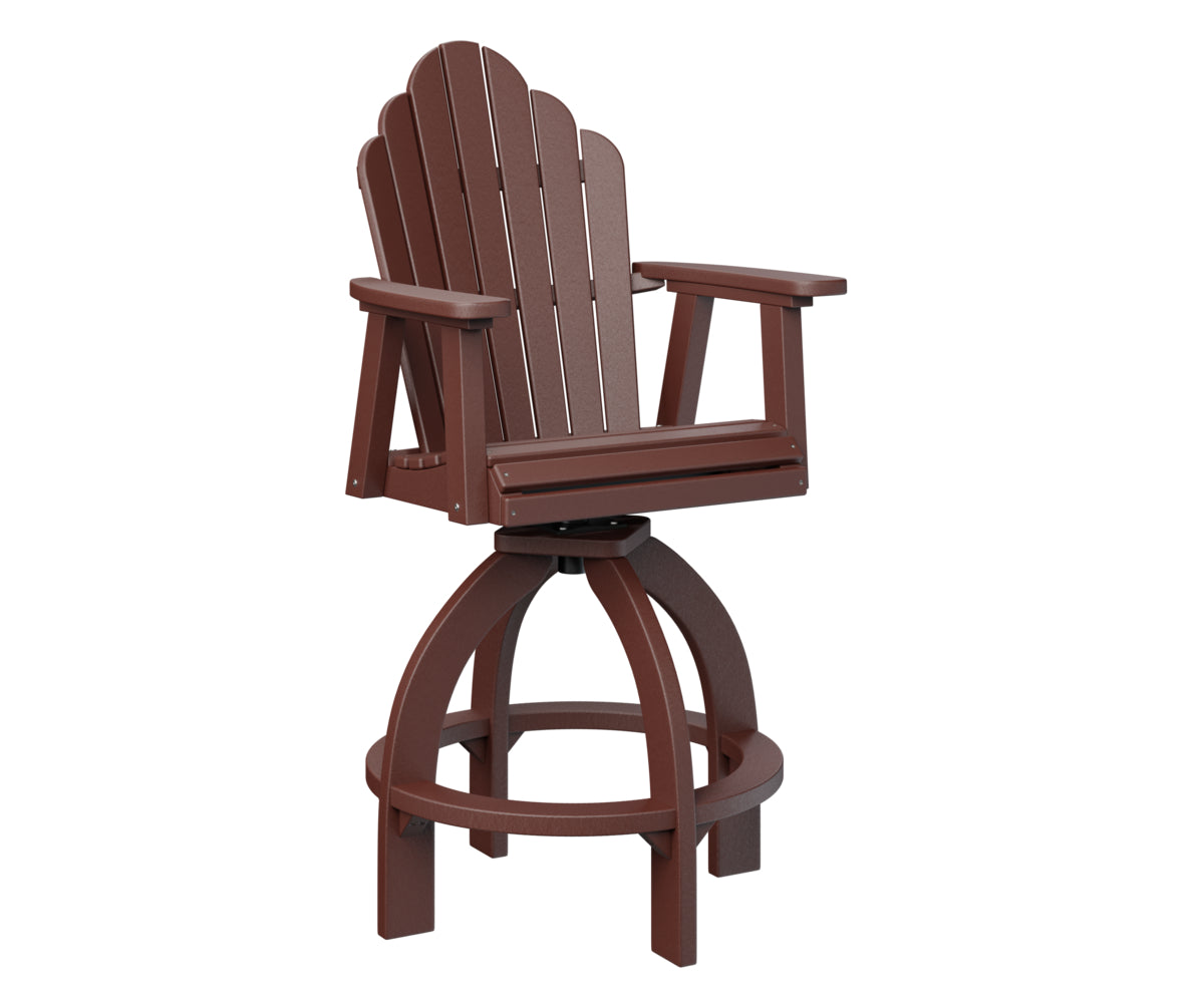 Berlin Gardens Cozi Back Swivel 30 XT Chair - Heavy Duty Outdoor Patio Furniture with Weather-Resistant Steel Frame - Perfect for Backyard, Deck, Garden & Poolside Relaxation