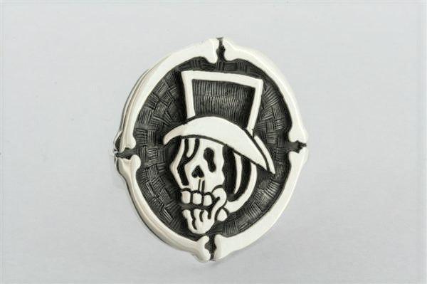 Sterling Silver La Calavera Catrina Ring - Elegant Mexican Sugar Skull Jewelry for Day of the Dead, Halloween & Gothic Fashion