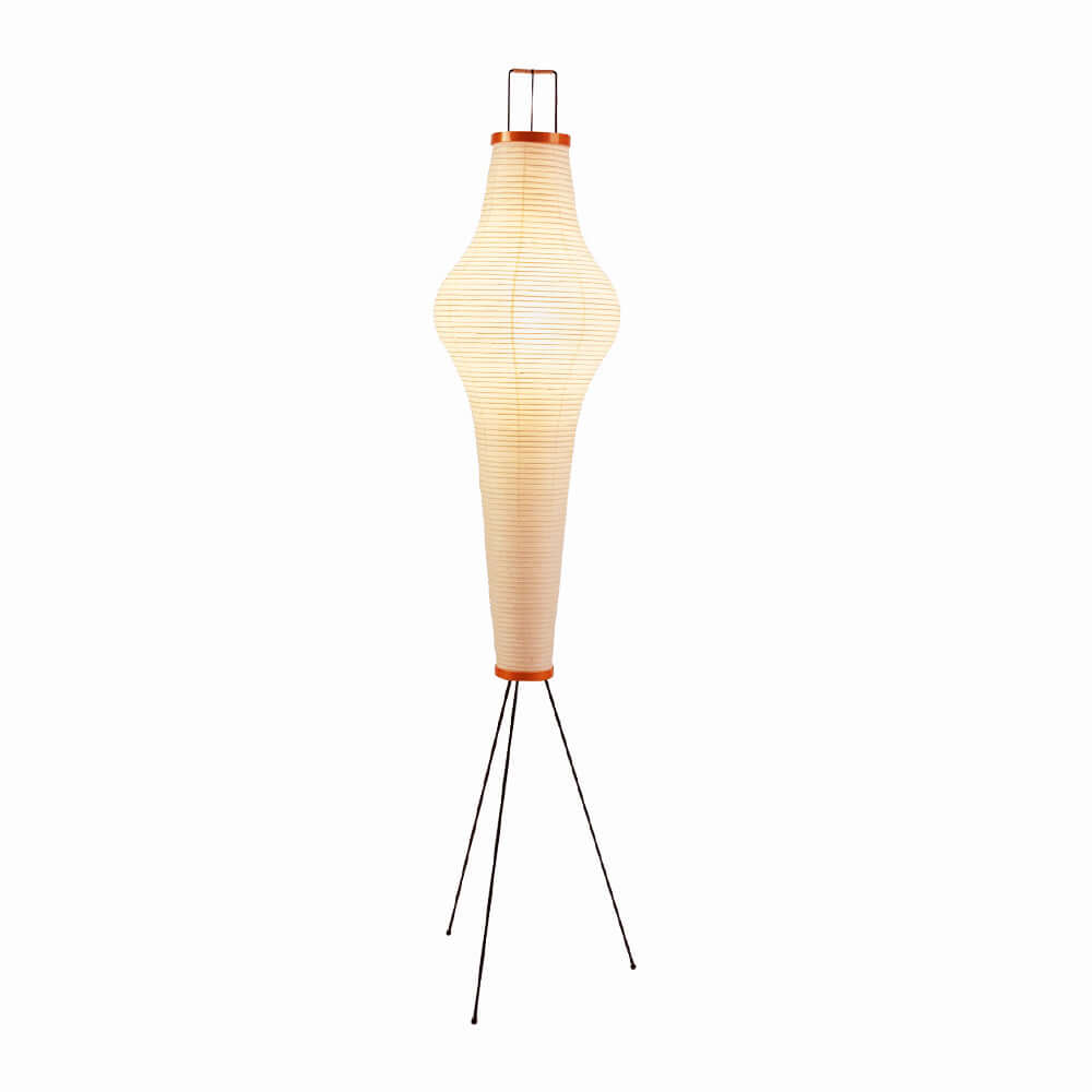 Akari Floor Lamp - Modern Japanese Paper Light for Living Room, Bedroom & Office - Soft Ambient Lighting for Relaxation & Decor