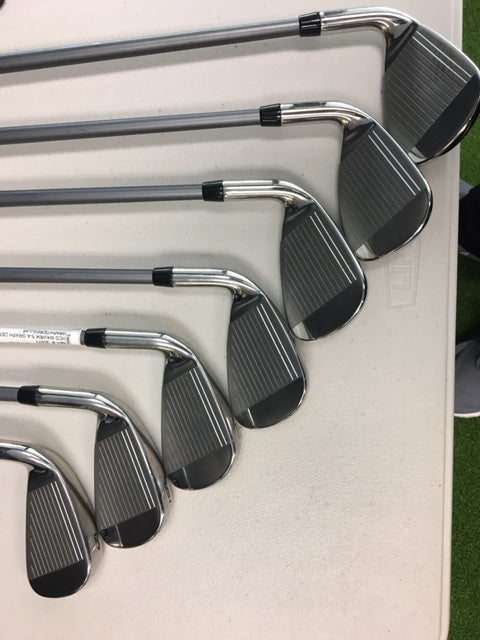 Callaway Mavrik 5-PW AW Golf Iron Set with Graphite Shafts - Demo Clubs for Men | Perfect for Driving Range Practice & Course Play