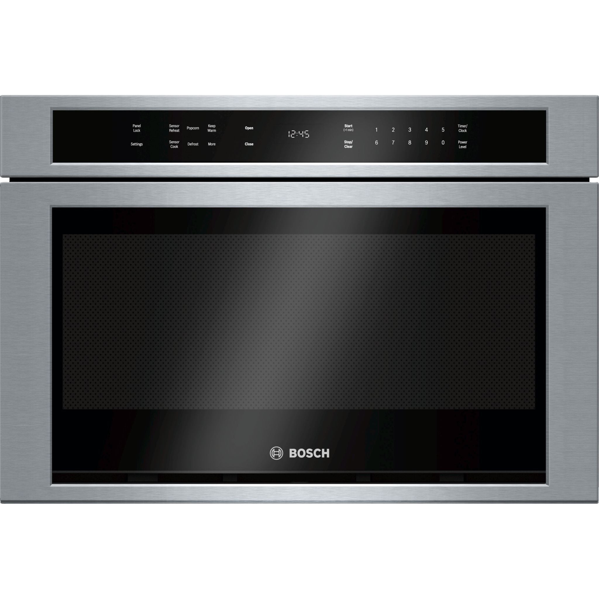 Bosch HMD8451UC Stainless Steel Built-In Microwave Oven - Perfect for Modern Kitchens & Small Spaces
