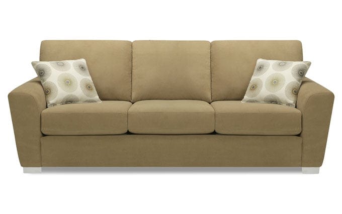 Flare Arm Sectional Sofa Set - Modern Living Room Furniture for Home & Office - Perfect for Lounging, Entertaining & Relaxing
