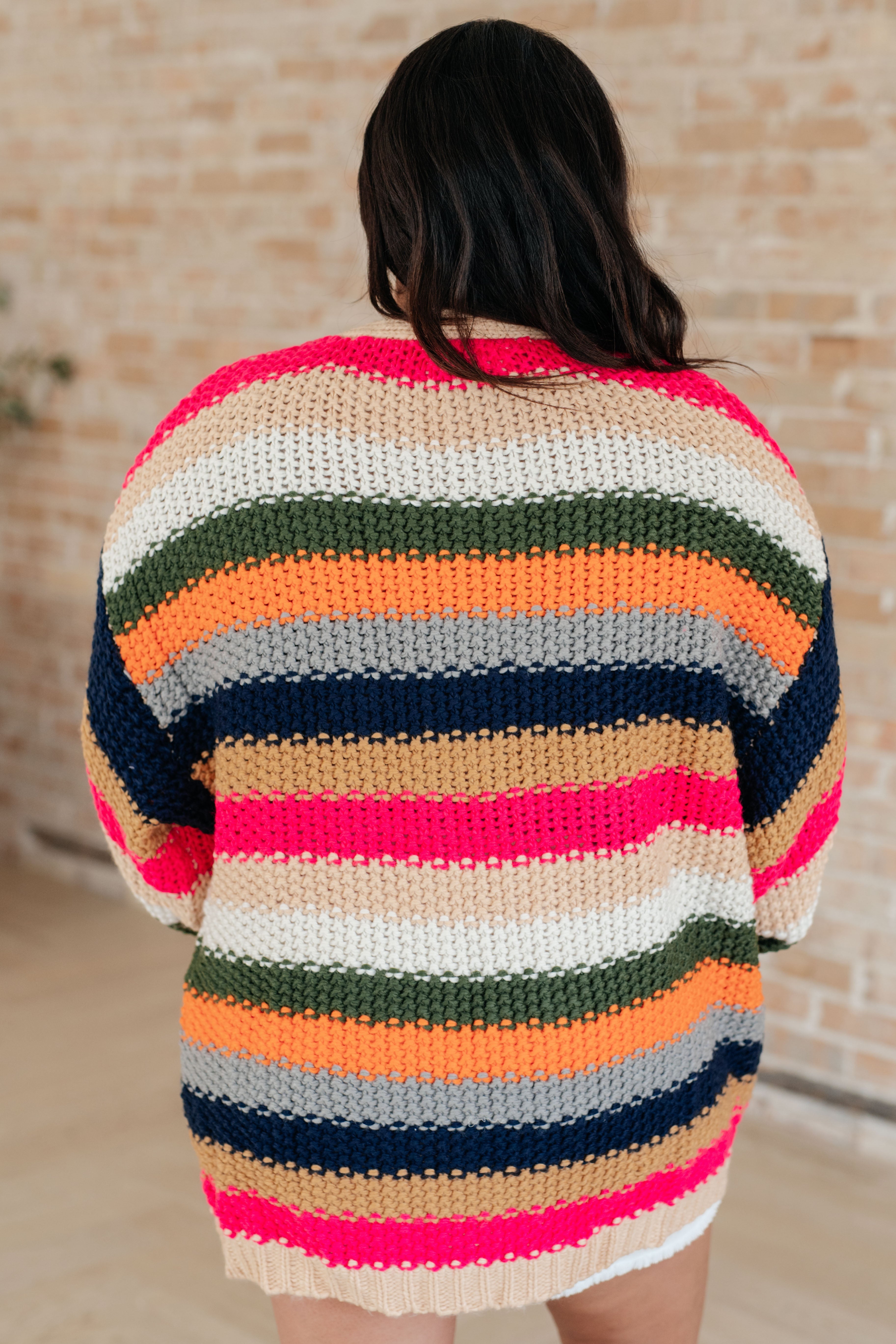 Life in Technicolor Knit Cardigan for Women - Soft & Stylish Open Front Sweater | Perfect for Fall, Winter & Cozy Outfits