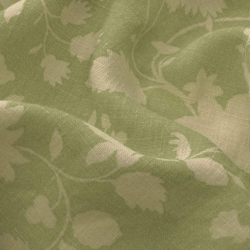 Premium Speedwell Aged Linen Fabric in Sage Green - Perfect for Vintage Home Decor, DIY Upholstery & Eco-Friendly Fashion Projects