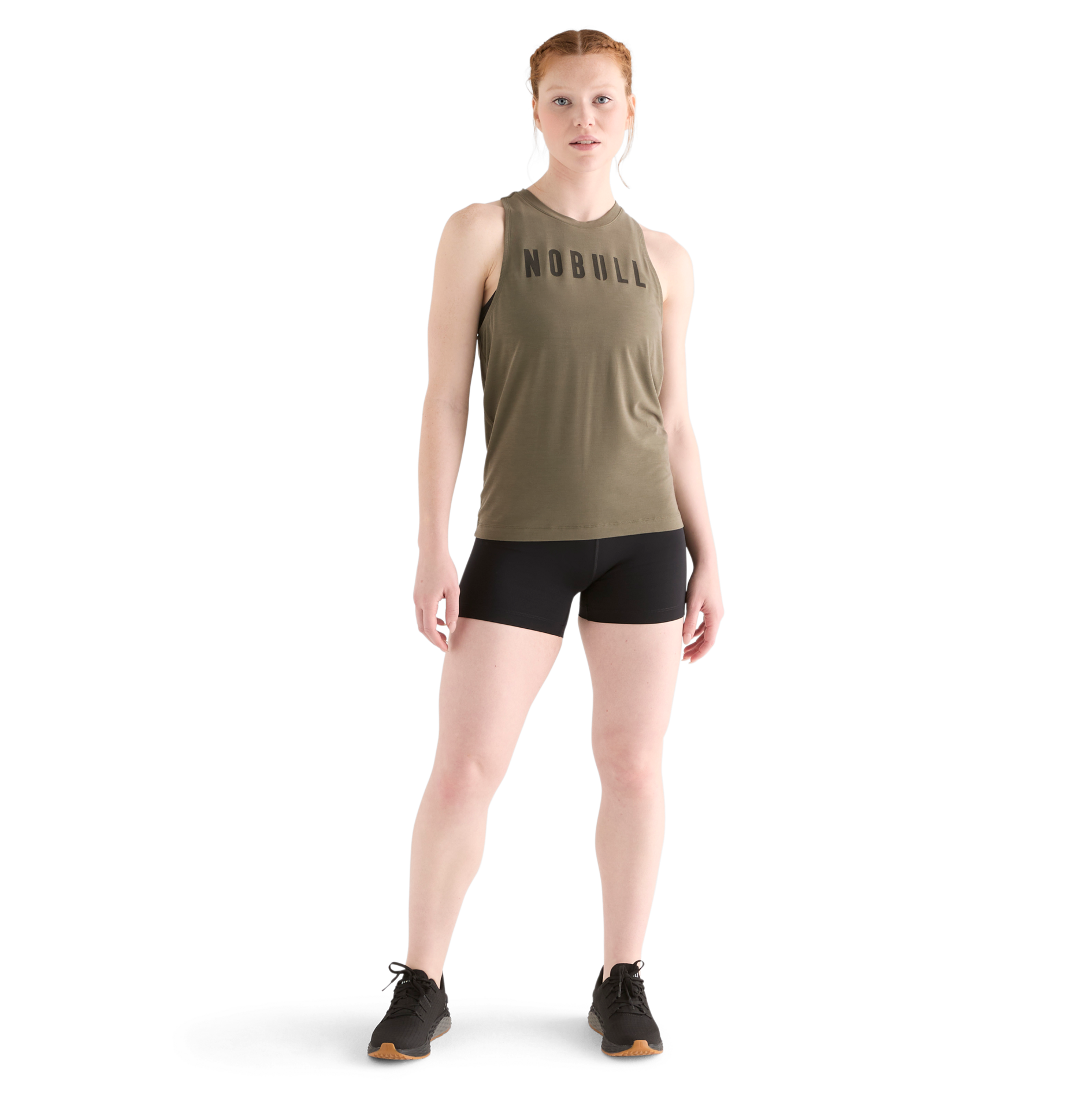 NOBULL Women's High Neck Workout Tank Top - Gym, Running & CrossFit Training Apparel