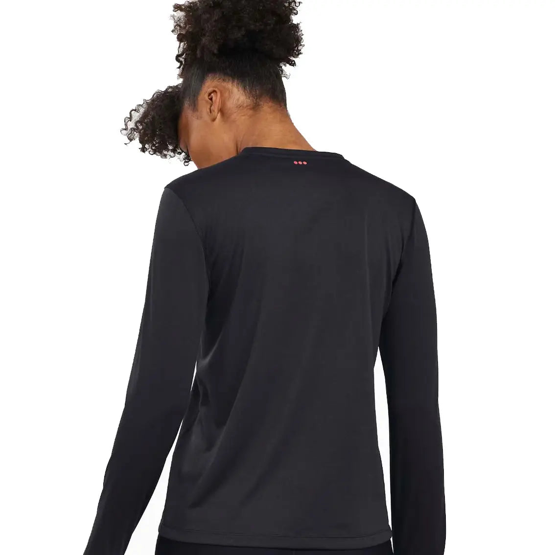 Women's Saucony x Run Club Stopwatch Long Sleeve Running Shirt - Black | Performance Workout Top for Jogging, Gym & Outdoor Training