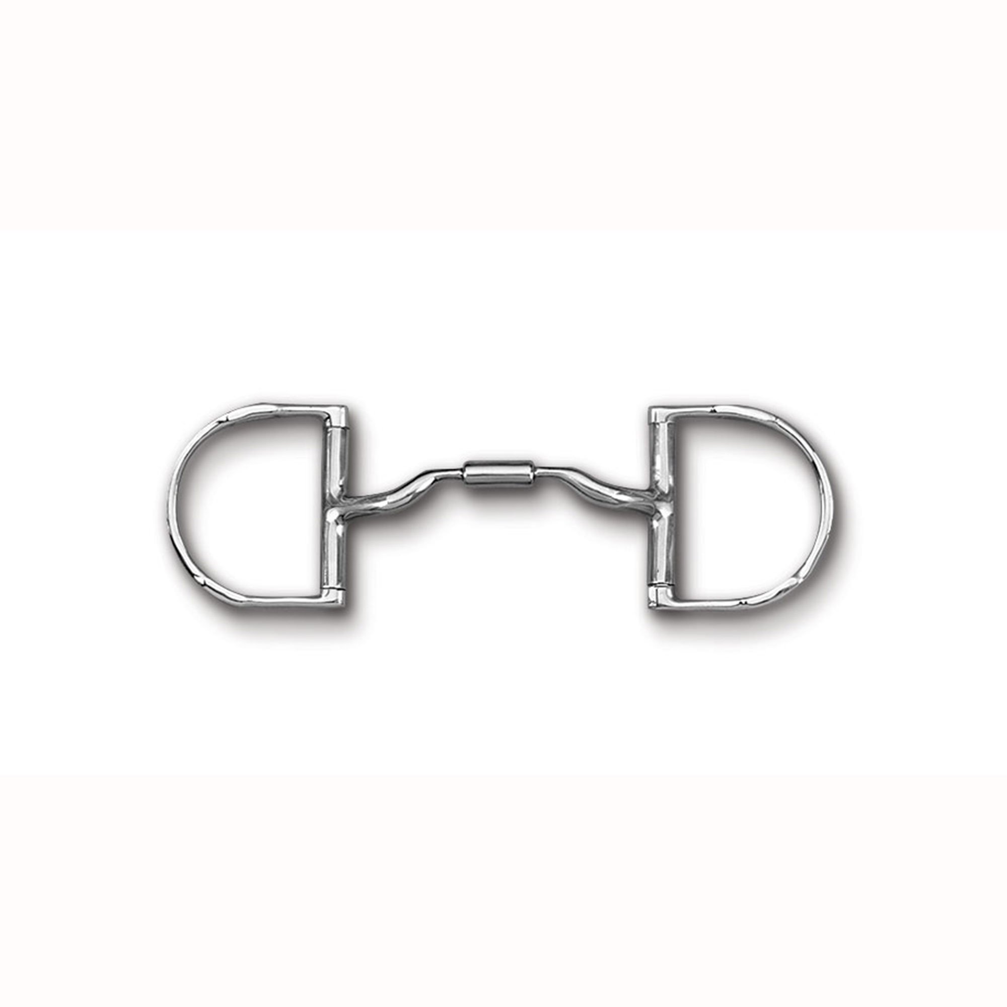 Myler English Pony Dee Bit with Hooks - Low Port Comfort Snaffle™ MB 04 (4 3/4