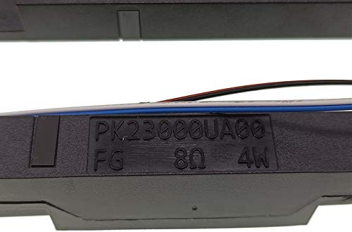 Original: Replacement for Dell Alienware 17 R4 R5 Speaker 0JW7R1 JW7R1 PK23000UA00 + Subwoofer Speaker 08VKRK 8VKRK PK23000UB00 Set   Optimized: Genuine Dell Alienware 17 R4 R5 Replacement Speaker & Subwoofer Set (0JW7R1, JW7R1, PK23000UA00 + 08VKRK, 8VKRK, PK23000UB00) - Perfect for Gaming & Audio Enhancement