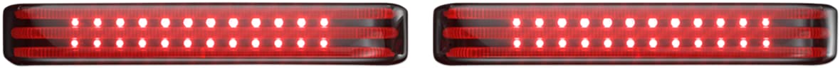 Custom Dynamics PB-SB-HD-BS Probeam Saddlebag Lights - Black/Smoke Lens for Harley Davidson Motorcycles | Enhanced Visibility & Style for Night Riding & Custom Bike Builds