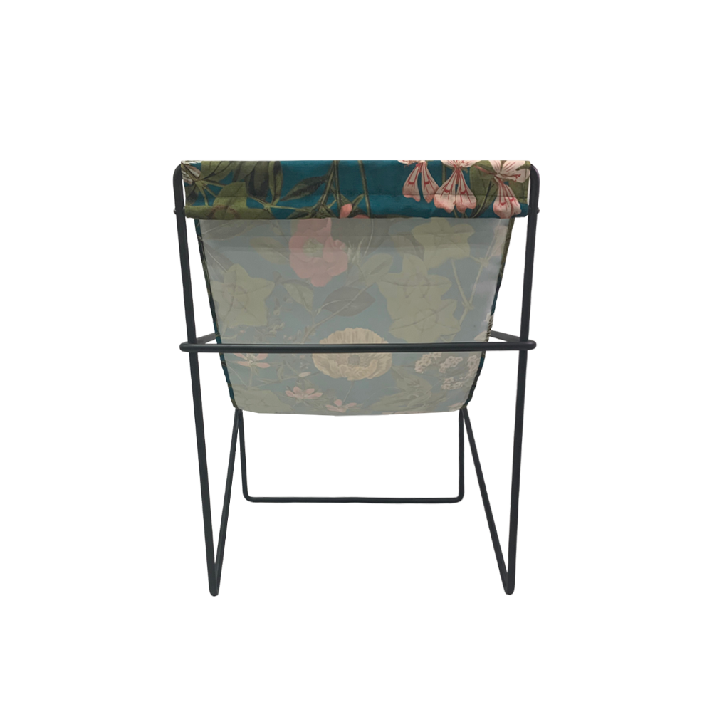 Coastal Designer Lounge Chair Kingfisher - Modern Wicker Patio Furniture for Outdoor Relaxation, Beach House Decor & Poolside Lounging